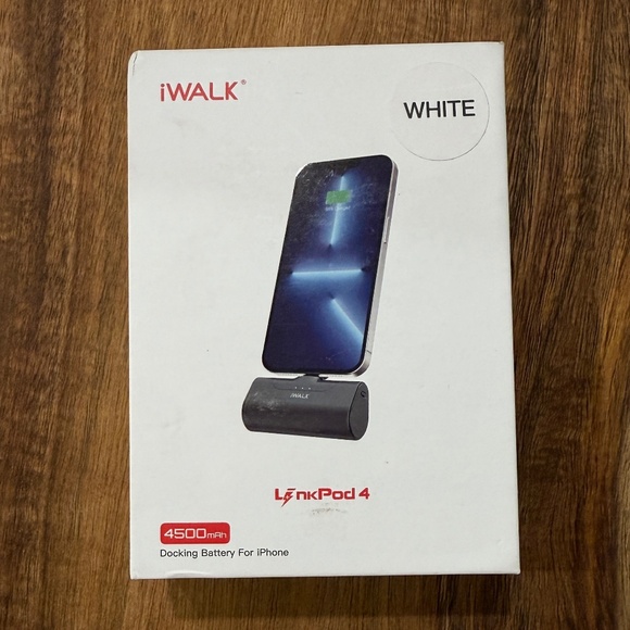 iWalk LinkMe 4 Wireless Charger - White Lightening NEW - Picture 1 of 8